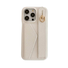 Wallet Card Holder Phone Case with Wrist Strap for iPhone 12 Series