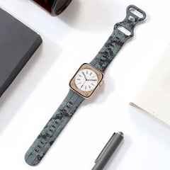 Camouflage Silicone Strap with Butterfly Clasp