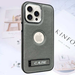 Leather Stand Protective Phone Case for iPhone 12 Series