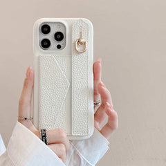 Wallet Card Holder Phone Case with Wrist Strap for iPhone 13 Series