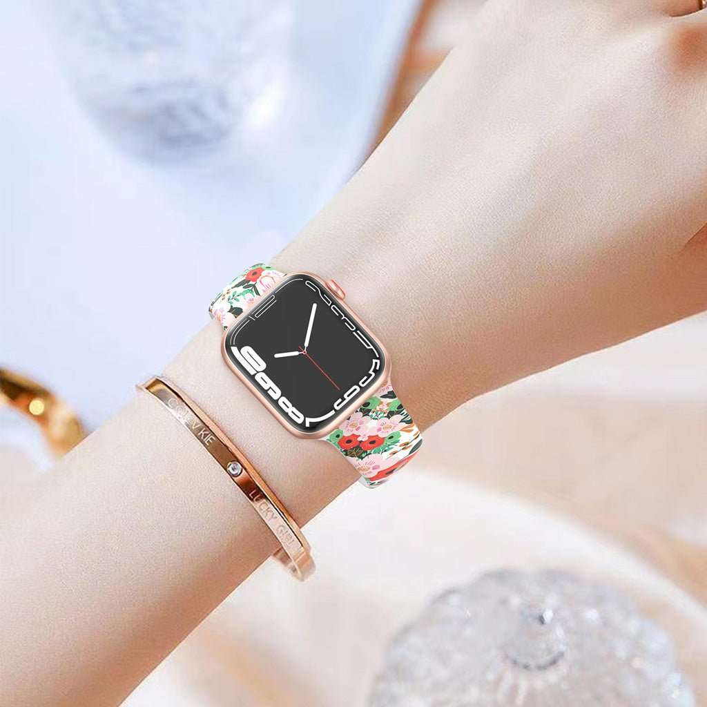 Bright Flowers Watch Bands - DigitbandsSilicone Bands