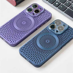 Heat Dissipation Breathable Magsafe Magnetic iPhone 15 Plus Case