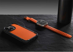 Sporty Silicone Rubber Watch Band