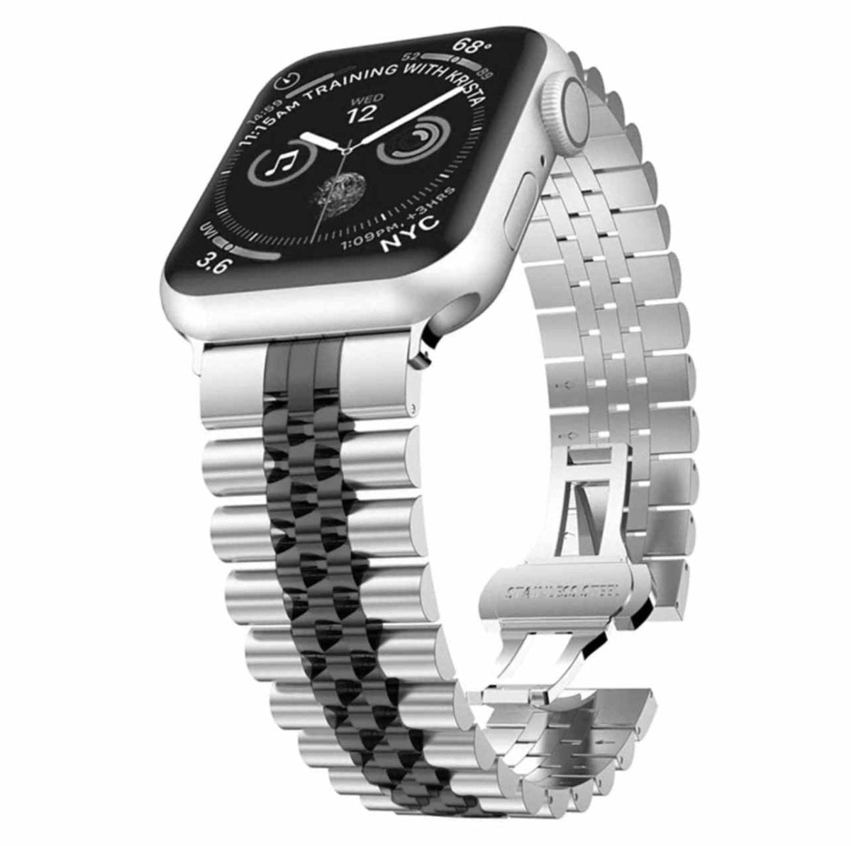 Stainless Steel Metal Smart Watch Strap - Digitbandsmetal bands